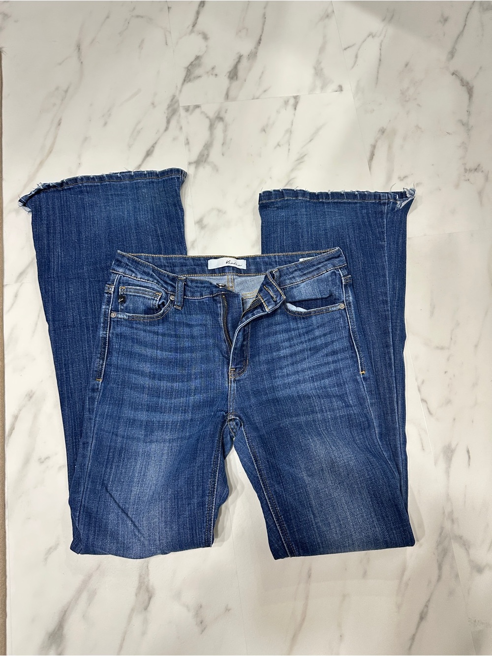 KanCan Dark Blue Flare Jeans